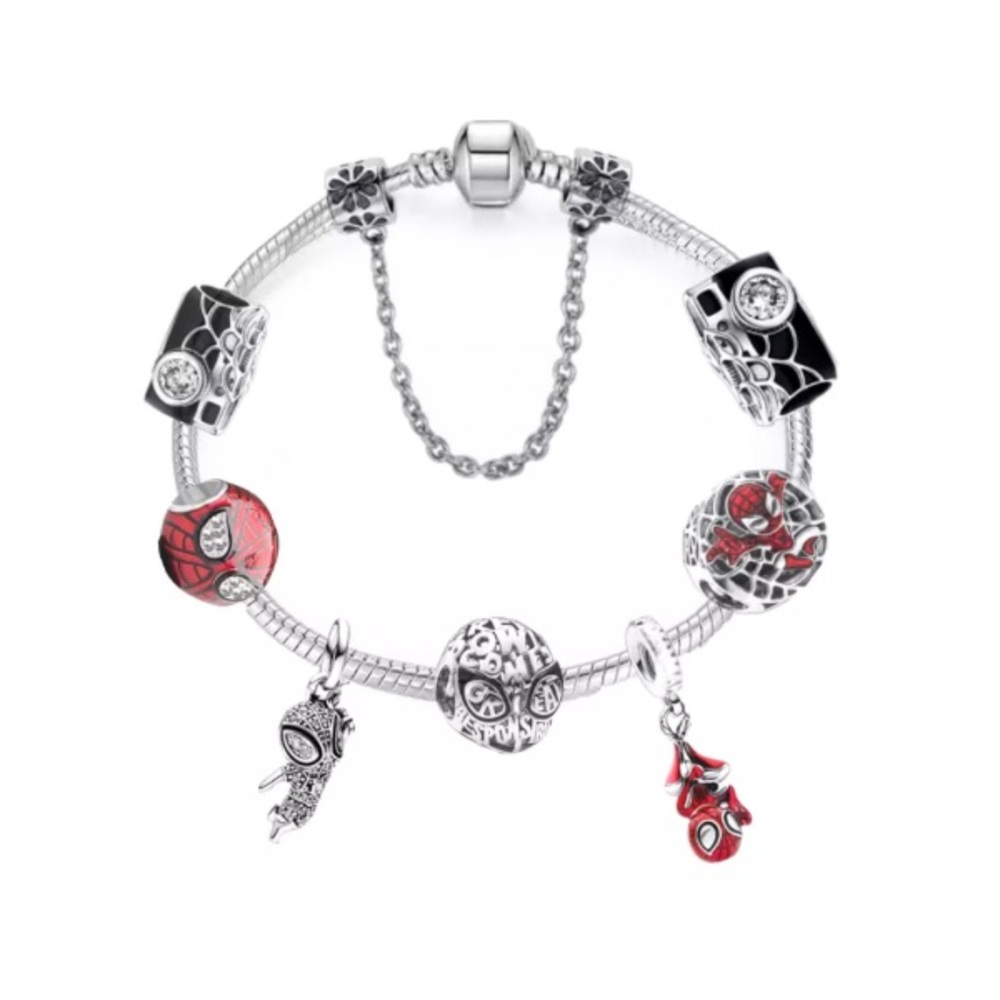 Spiderman Charm Bracelet